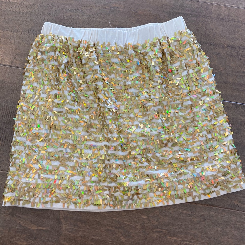 Girls Sparkly Jcrew Skirt